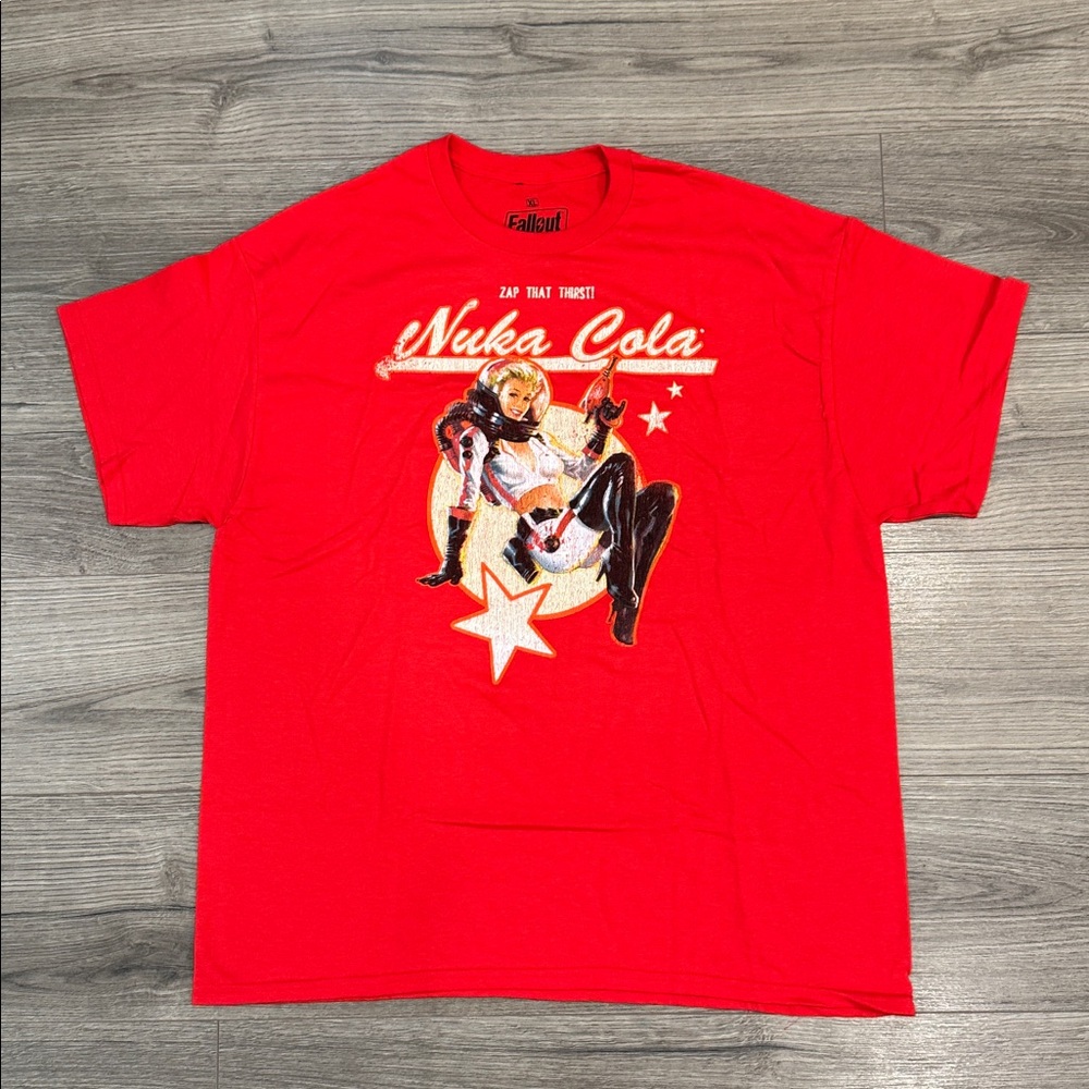 Ripple Junction Fallout Nuka Cola Zap That Thirst! Men’s Tee Size Extra Large